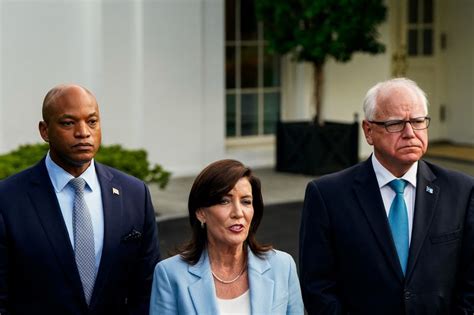 Democratic governors vow to stand with Biden after shaky debate .